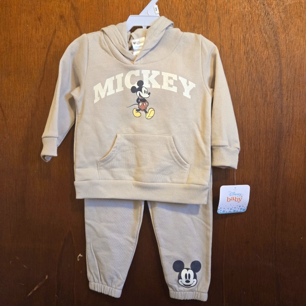 Disney’s Mickey Mouse 18M Hoodie Outfit